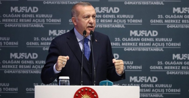 MÜSİAD'tan Erdoğan'a destek