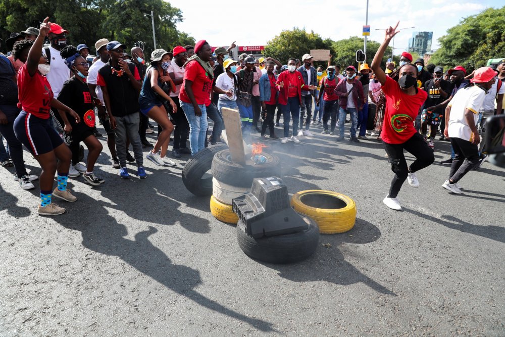 Johannesburg öğrenci protestoları