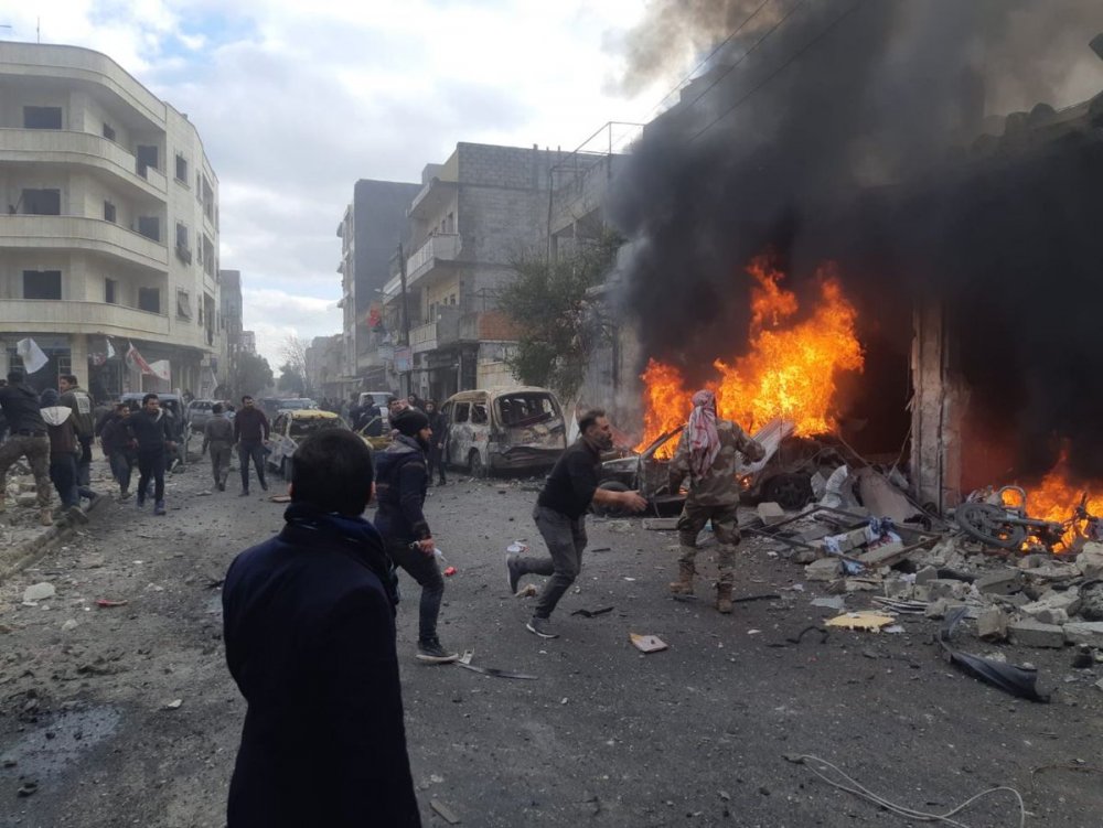 El Bab bombalı saldırı